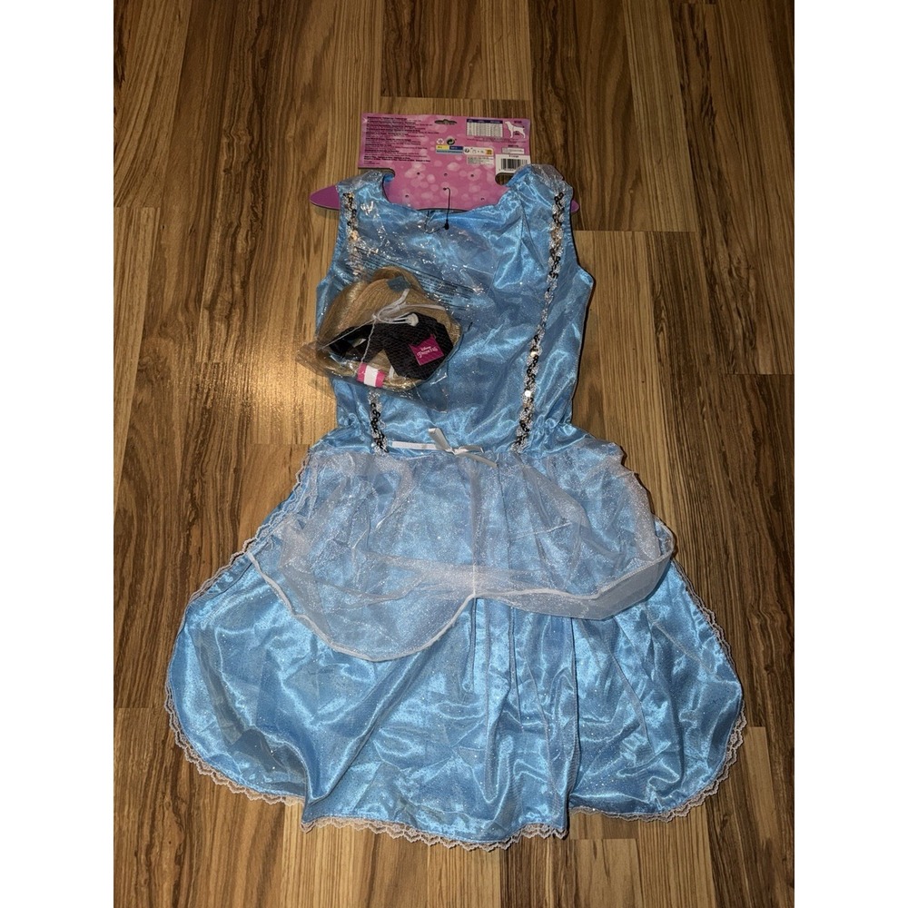 NEW Disney Princess Pet Costume Sz XL Dogs Cinderella Halloween
